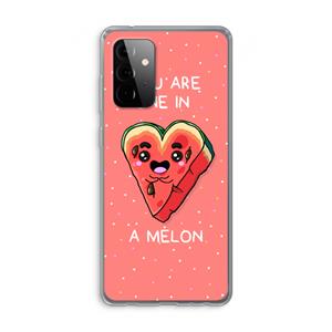 CaseCompany One In A Melon: Samsung Galaxy A72 Transparant Hoesje