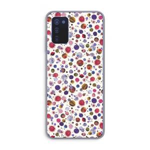 CaseCompany Planets Space: Samsung Galaxy A03s Transparant Hoesje