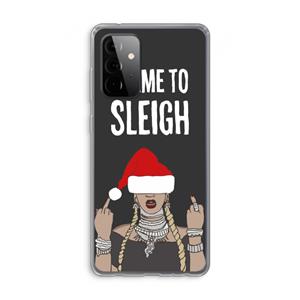 CaseCompany Came To Sleigh: Samsung Galaxy A72 Transparant Hoesje