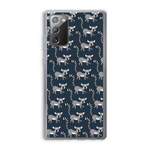 CaseCompany Makis: Samsung Galaxy Note 20 / Note 20 5G Transparant Hoesje