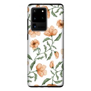 CaseCompany Peachy flowers: Samsung Galaxy S20 Ultra Tough Case