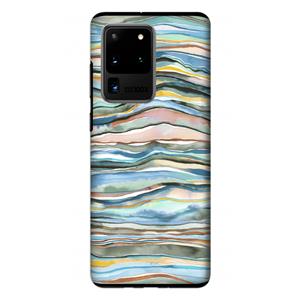 CaseCompany Watercolor Agate: Samsung Galaxy S20 Ultra Tough Case