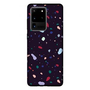 CaseCompany Dark Rounded Terrazzo: Samsung Galaxy S20 Ultra Tough Case