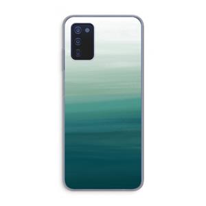 CaseCompany Ocean: Samsung Galaxy A03s Transparant Hoesje