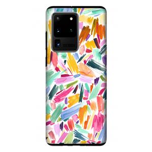 CaseCompany Watercolor Brushstrokes: Samsung Galaxy S20 Ultra Tough Case