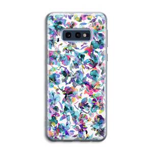 CaseCompany Hibiscus Flowers: Samsung Galaxy S10e Transparant Hoesje