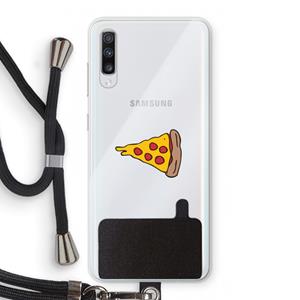 CaseCompany You Complete Me #1: Samsung Galaxy A70 Transparant Hoesje met koord