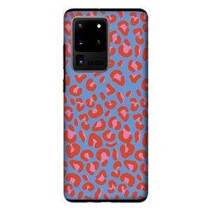 CaseCompany Leopard blue: Samsung Galaxy S20 Ultra Tough Case