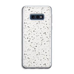 CaseCompany Terrazzo N°14: Samsung Galaxy S10e Transparant Hoesje
