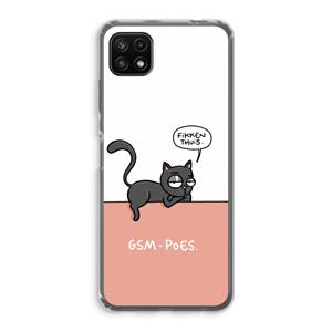 CaseCompany GSM poes: Samsung Galaxy A22 5G Transparant Hoesje
