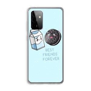 CaseCompany Best Friend Forever: Samsung Galaxy A72 Transparant Hoesje