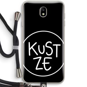 CaseCompany KUST ZE: Samsung Galaxy J7 (2017) Transparant Hoesje met koord