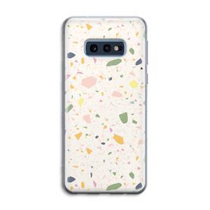 CaseCompany Terrazzo N°21: Samsung Galaxy S10e Transparant Hoesje
