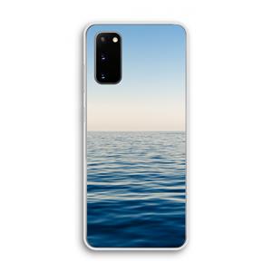 CaseCompany Water horizon: Samsung Galaxy S20 Transparant Hoesje