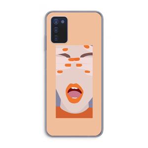 CaseCompany Surprise: Samsung Galaxy A03s Transparant Hoesje