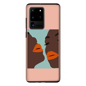 CaseCompany Orange lips: Samsung Galaxy S20 Ultra Tough Case