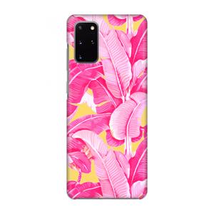 CaseCompany Pink Banana: Volledig geprint Samsung Galaxy S20 Plus Hoesje