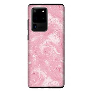 CaseCompany Abstract Painting Pink: Samsung Galaxy S20 Ultra Tough Case