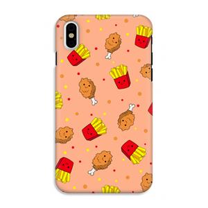 CaseCompany Chicken 'n Fries: iPhone X Tough Case
