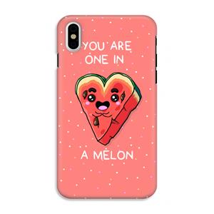 CaseCompany One In A Melon: iPhone X Tough Case