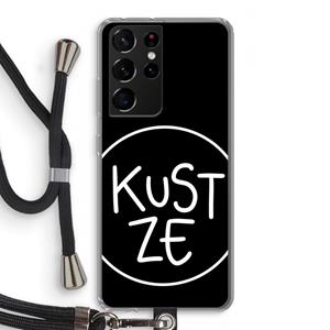 CaseCompany KUST ZE: Samsung Galaxy S21 Ultra Transparant Hoesje met koord