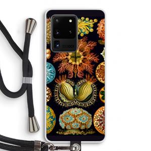 CaseCompany Haeckel Ascidiae: Samsung Galaxy S20 Ultra Transparant Hoesje met koord