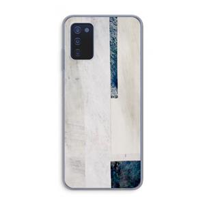 CaseCompany Meet you there: Samsung Galaxy A03s Transparant Hoesje
