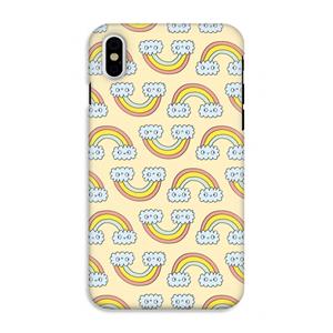 CaseCompany Regenboog: iPhone X Tough Case