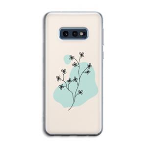 CaseCompany Love your petals: Samsung Galaxy S10e Transparant Hoesje