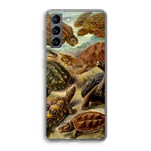 CaseCompany Haeckel Chelonia: Samsung Galaxy S21 Transparant Hoesje
