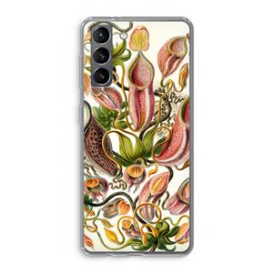 CaseCompany Haeckel Nepenthaceae: Samsung Galaxy S21 Transparant Hoesje