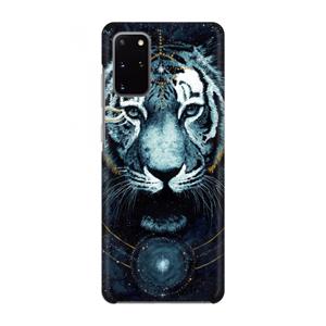 CaseCompany Darkness Tiger: Volledig geprint Samsung Galaxy S20 Plus Hoesje