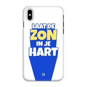 CaseCompany Laat de zon in je hart: iPhone X Tough Case