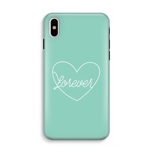 CaseCompany Forever heart pastel: iPhone X Tough Case