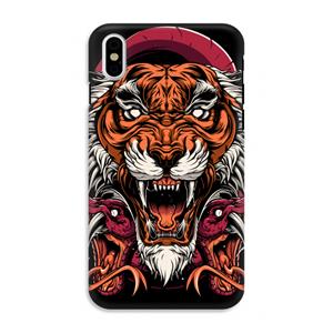 CaseCompany Tiger and Rattlesnakes: iPhone X Tough Case