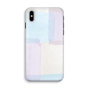 CaseCompany Square pastel: iPhone X Tough Case