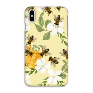 CaseCompany No flowers without bees: iPhone X Tough Case