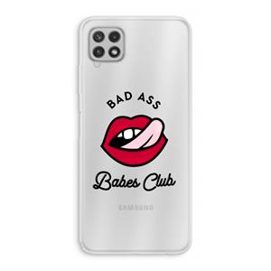 CaseCompany Badass Babes Club: Samsung Galaxy A22 4G Transparant Hoesje