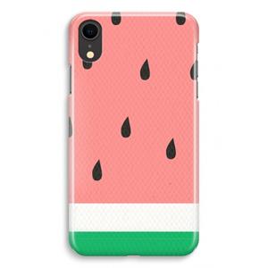 CaseCompany Watermeloen: iPhone XR Volledig Geprint Hoesje