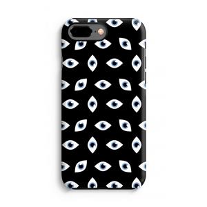 CaseCompany Eyes pattern: iPhone 8 Plus Tough Case