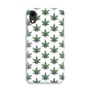 CaseCompany Weed: iPhone XR Volledig Geprint Hoesje