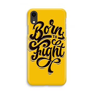 CaseCompany Born to Fight: iPhone XR Volledig Geprint Hoesje