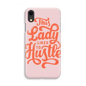 CaseCompany Hustle Lady: iPhone XR Volledig Geprint Hoesje