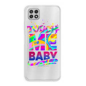 CaseCompany Touch Me: Samsung Galaxy A22 4G Transparant Hoesje