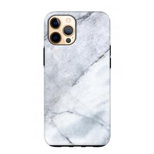 CaseCompany Witte marmer: iPhone 12 Pro Max Tough Case