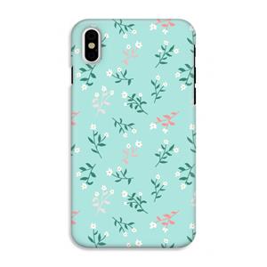 CaseCompany Small white flowers: iPhone X Tough Case