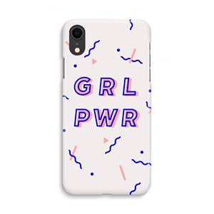 CaseCompany GRL PWR: iPhone XR Volledig Geprint Hoesje