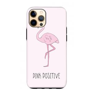 CaseCompany Pink positive: iPhone 12 Pro Max Tough Case