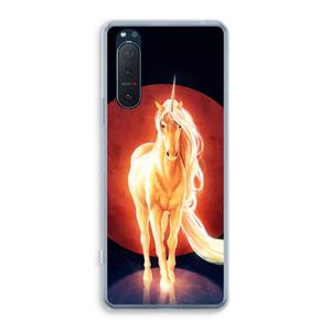 CaseCompany Last Unicorn: Sony Xperia 5 II Transparant Hoesje