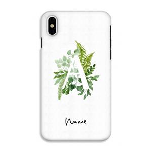 CaseCompany Green Brush: iPhone X Tough Case